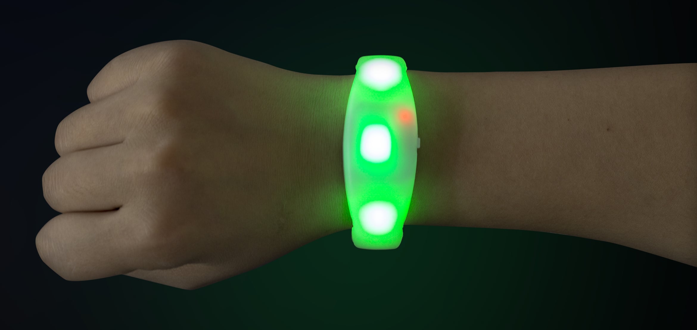glowing led wristband lights