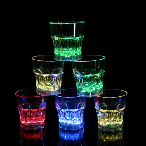 RF LED Whisky Glasses
