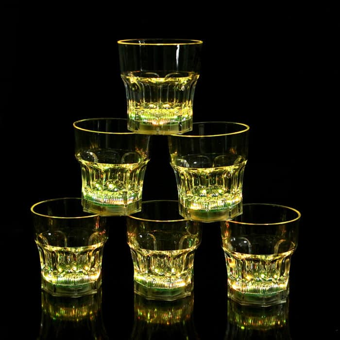 RF LED Whisky Glasses