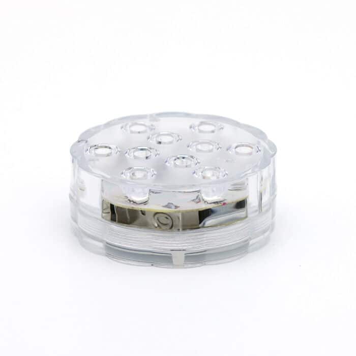 DMX512 RF remote controlled led puck
