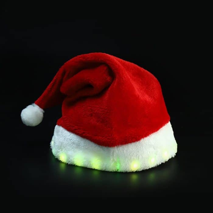 RF LED Santa Hats