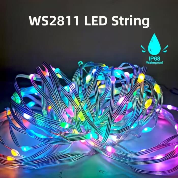 seed pixel string lights